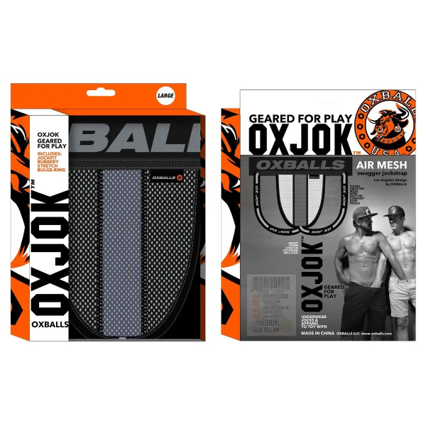 Oxjok Airmesh Jockstrap Preto