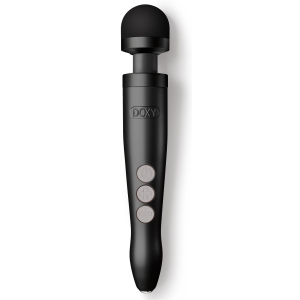 Doxy Toverstok Doxy Gegoten 3R 28cm - Kop 45mm Zwart