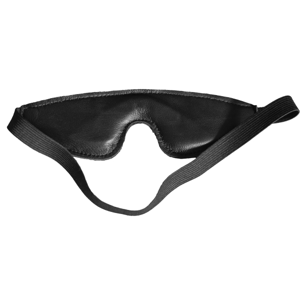 Real Leather Thicken Blindfold