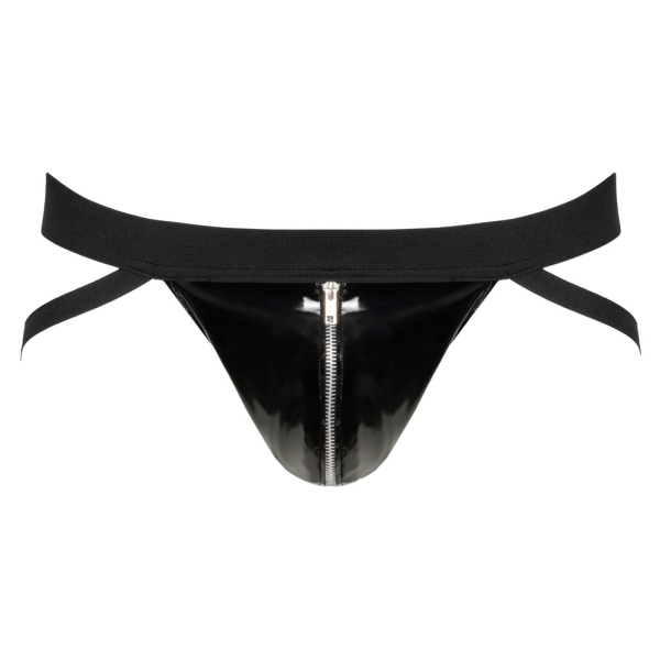 Jockstrap VINYL STRAP Black