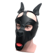 665 Playful Pup Hood All Black