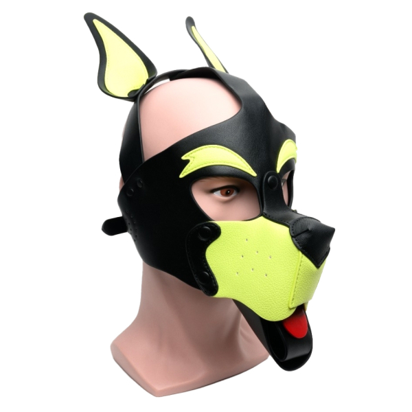 Puppy 665 Mask Yellow/Green