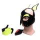 Puppy 665 Mask Yellow/Green