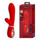 Vibro Conejo Thomas 11 x 3,8cm Rojo