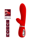 Vibro Rabbit Thomas 11 x 3.8cm Red