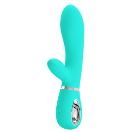 Vibro Conejo Thomas 11 x 3,8cm Turquesa