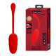 Marina Vibrating Egg 8 x 3.3cm Red