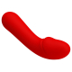 Vibro Point G CETUS 15 x 3.5cm Rouge