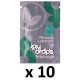 Paquete de 10 cápsulas de lubricante de 5mL sabor menta