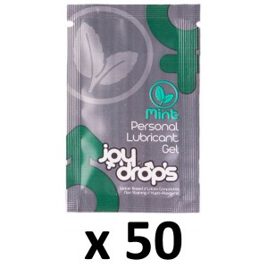 Joy Drops Glijmiddel Dosettes Mint Smaak 5mL x50