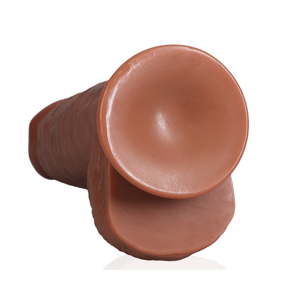 Dildo Extra Thick 16 x 6cm Brown