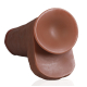 Dildo Extra Dik 21 x 8cm Bruin