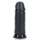 Dildo Extra Grosso 20,5 x 6,5cm Preto