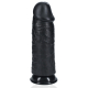 Dildo extra spesso 23 x 7,5 cm nero