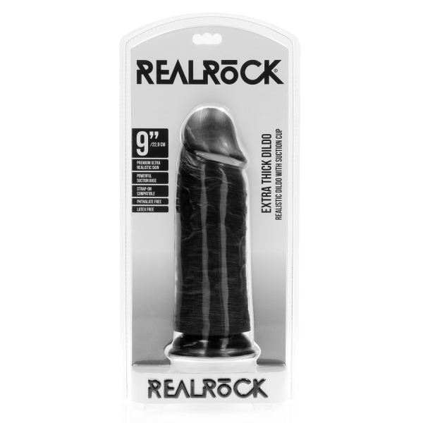 Dildo Extra Grosso 23 x 7,5cm Preto