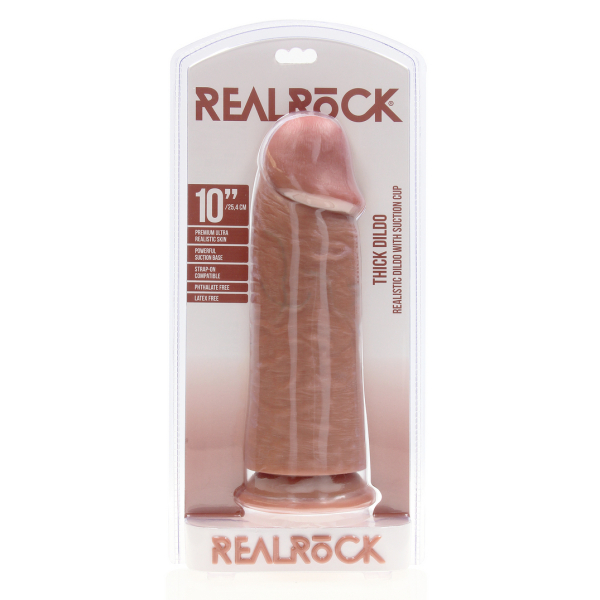 Extra Dikke Dildo 25,5 x 8 cm Bruin