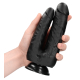 Double Gode Double Trouble 15 x 4.5cm Noir