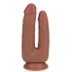 Double Gode Double Trouble 15 x 4.5cm Marron