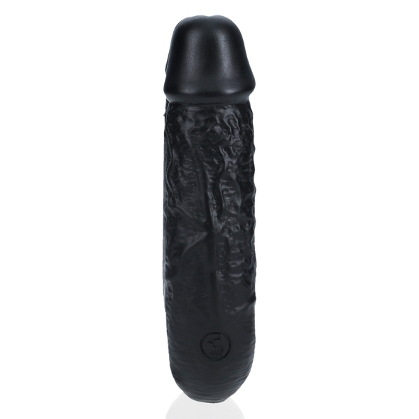 Doppeldildo U Shape 12 x 3cm Schwarz