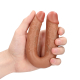 Double Gode U SHAPE 12 x 3cm Marron