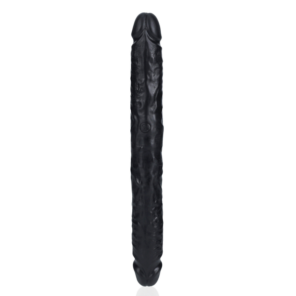 Double Gode Straight Slim 30.5 x 3.5cm Noir