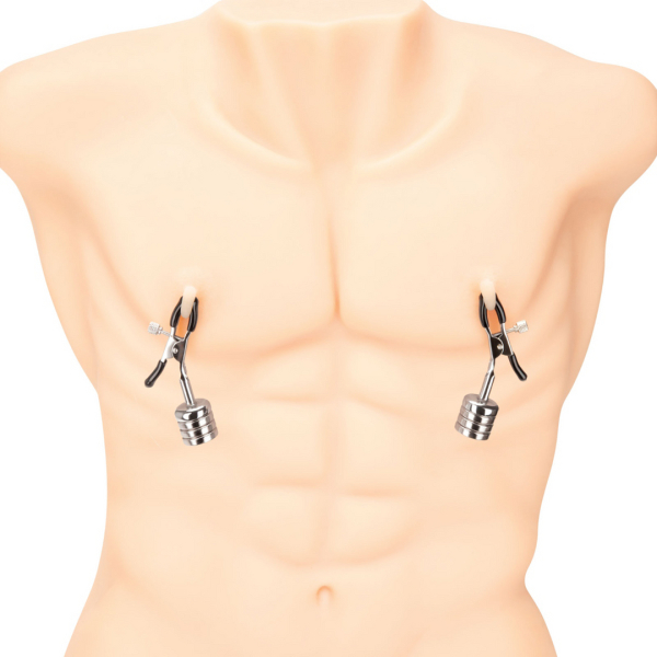 Pinces Nipple Clips avec Poids 60g x2