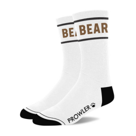 Bear White Socks