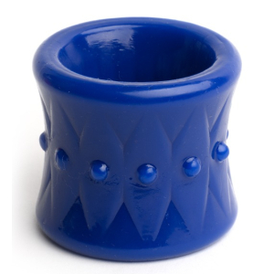 Sport Fucker Ballstretcher diepe stapel 32 mm - Hoogte 50 mm Blauw