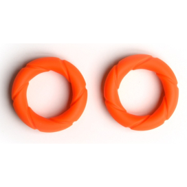 2er-Set Cockrings Ready Rings Orange