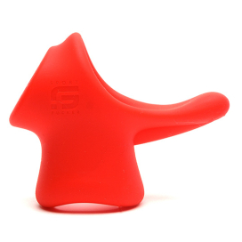 Sport Fucker Ballstretcher Silicone Big Tailslide 30 mm - Hauteur 50 mm Rouge