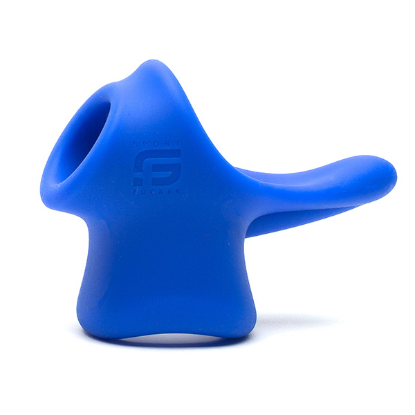 Ballstretcher Silicone BIG TAILSLIDE 30 mm | Hauteur 50 mm Bleu