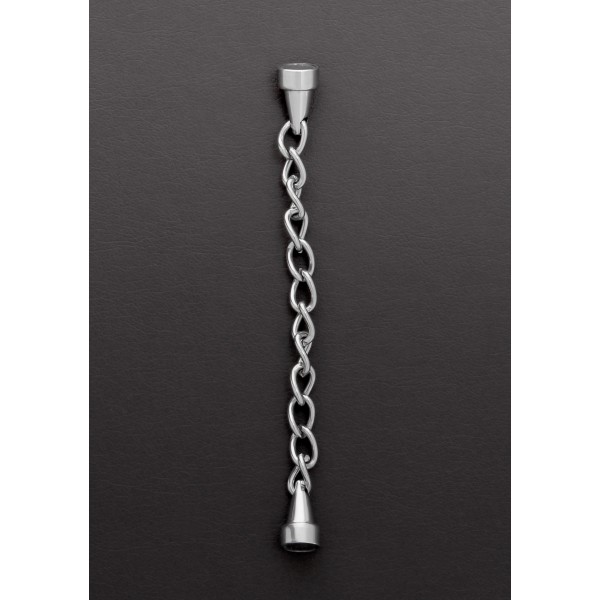 Magnetic nipple clamp with chain