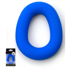 Anneau pénien en silicone HERO RING 35 mm Bleu