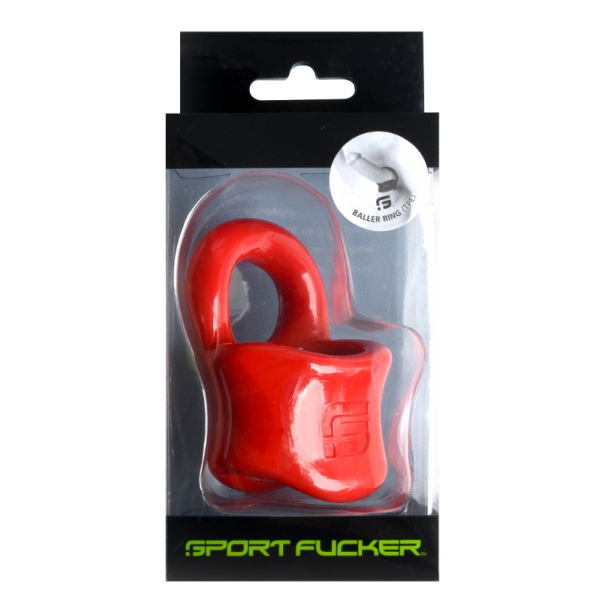 Soft Ballstretcher Baller Ring 32 mm - Altura 35 mm Rojo