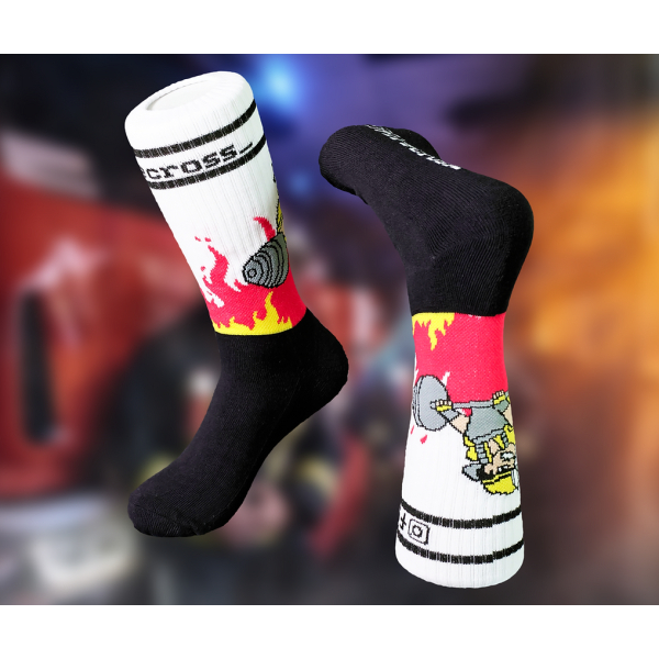 addiction Socks "firecross