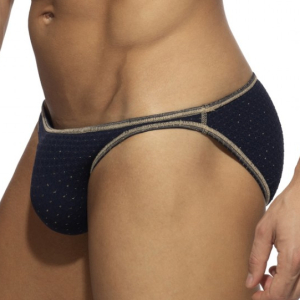 Addicted Regal swimwear navy blue-gold