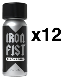 IRON FIST BLACK LABEL 30ml x12