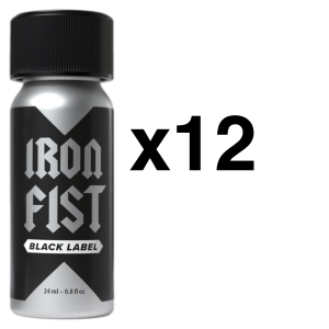 BGP Leather Cleaner IRON FIST BLACK LABEL 24ml x12