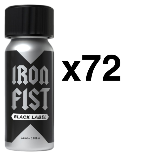 IRON FIST BLACK LABEL 24ml x72