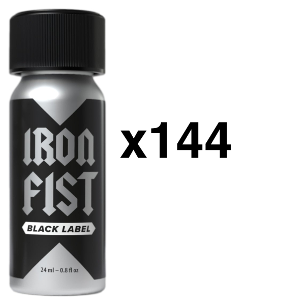 IRON FIST ZWART LABEL 24ml x144