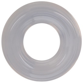 Cockring The Ribbed Donut 28 mm Transparent