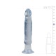 Dildo de Arranque Transparente 14 x 2,5 cm