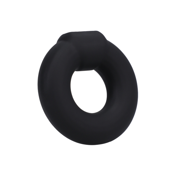 Cockring en silicone THE MEGA RING 23 mm Noir