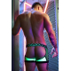 Boxer Jock DICKMATIZED Breedwell Noir-Vert neon