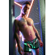 Boxer Jock Dickmatizado preto-verde neon