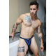 Tanga Dickmatized Preto-Azul