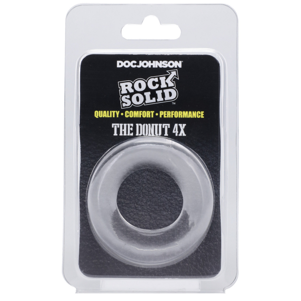 Cockring De Donut 4X 30 mm Transparant