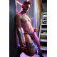 String Dickmatized Noir-Rose neon