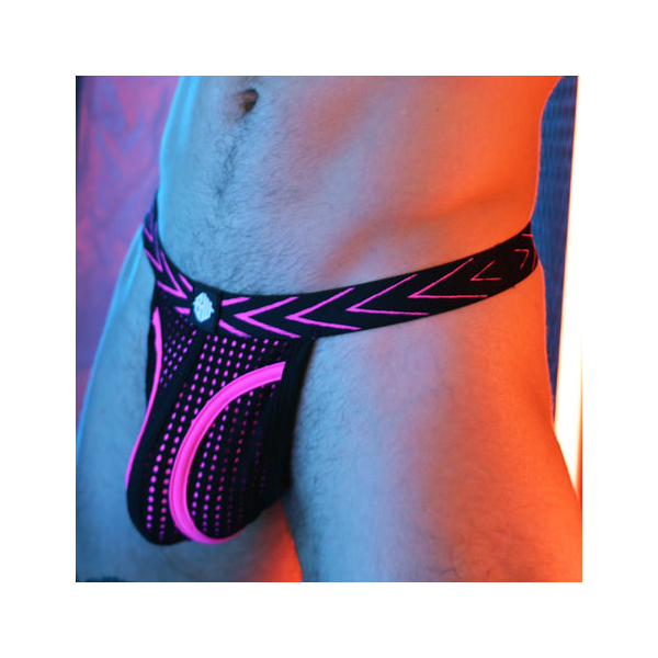 DICKMATIZED THONG Neon Pink