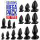 SEXTOYS MEGA PACK 30 PLUGS NOIR